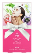 STAY WELL Classic kolekcija - 6 auduma maskas