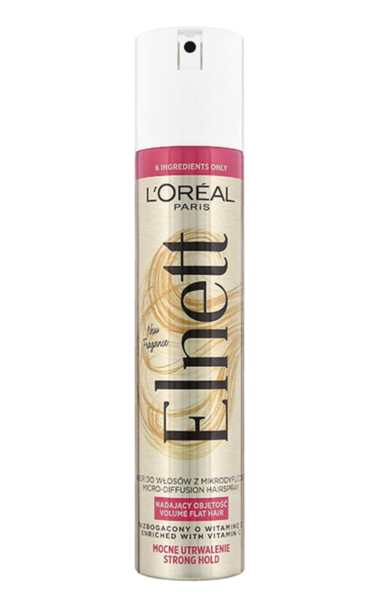 ELNETT ELNETT Лак для волос с микродиффузором, Volumizing Strong Hold, 200мл