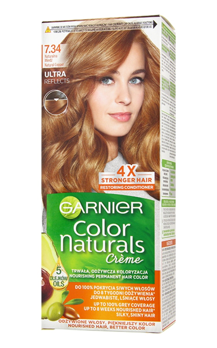 GARNIER COLOR NATURALS GARNIER COLOR NATURALS Краска для волос, 7.34 Natural Copper 1 шт