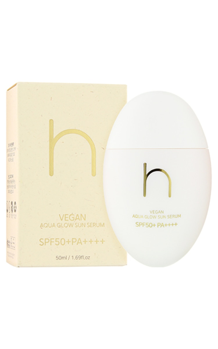 HAMEL Vegan Aqua Glow Sunserum SPF50 saules aizsargkrēms, 50ml