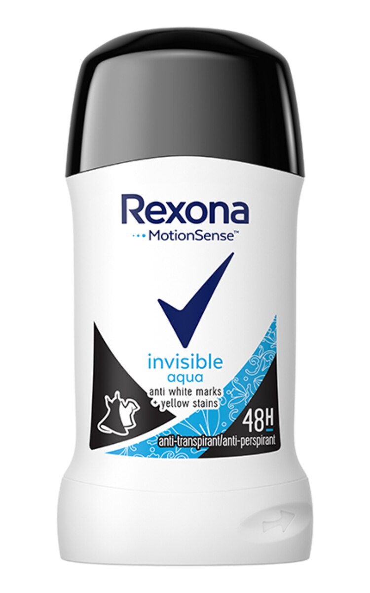 REXONA REXONA Invisible Dry Aqua zīmuļveida antiperspirants, 40ml 40 ml