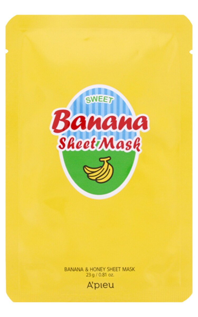 A'PIEU A'PIEU Sweet Banana auduma sejas maska, 1gab., 23g 1 gab.