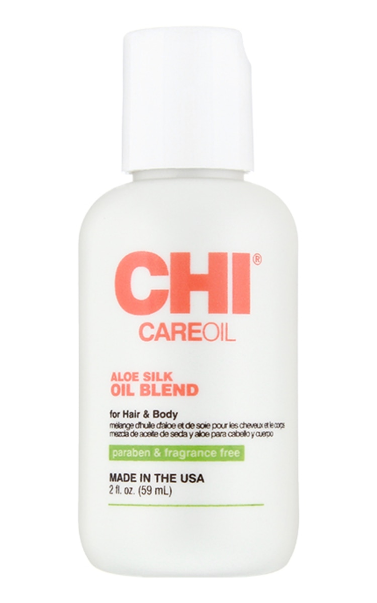 CHI LUXURY CHI Careoil Aloe Silk Oil Blend - vieglas konsistences multifunkcionāla eļļa, bez aromāta, 59ml 59 ml