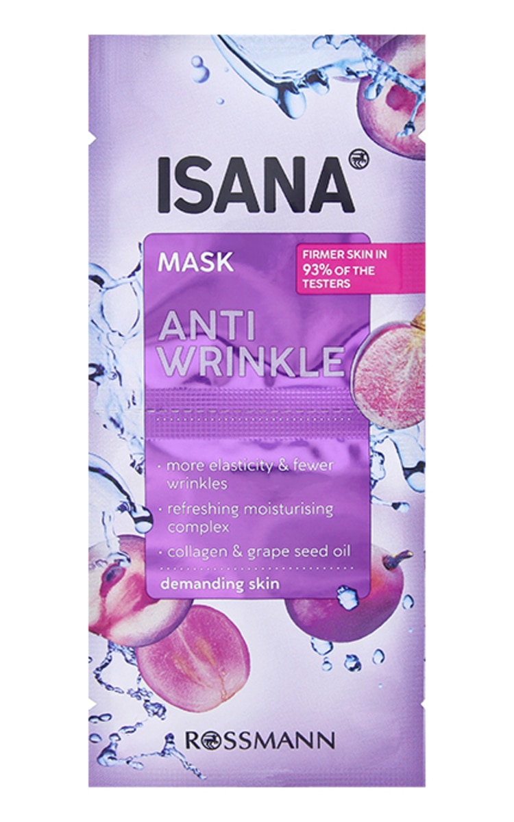 ISANA ISANA Anti Wrinkle pretgrumbu sejas maska, 2x8ml 16 ml