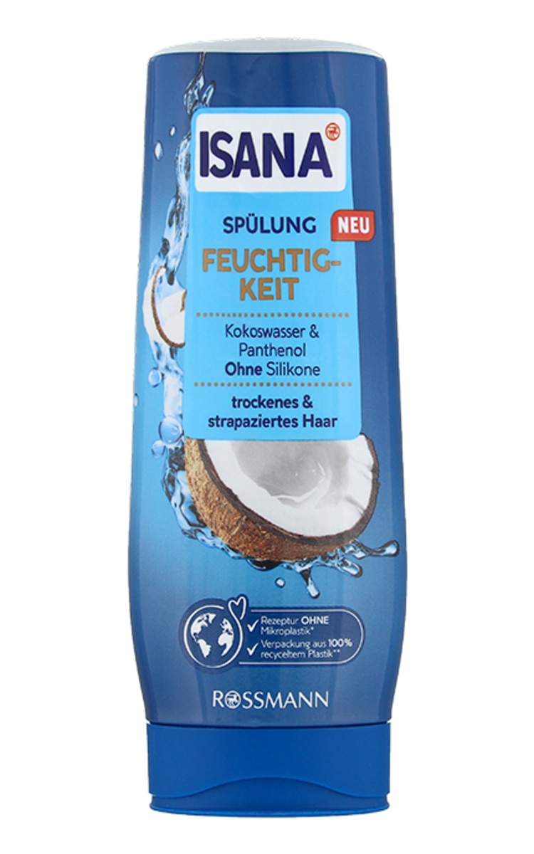 ISANA HAIR ISANA Kokoswasser&Panthenol увлажняющий кондиционер для сухих, поврежденных волос, 300мл