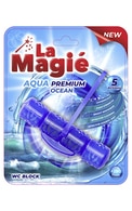  LA MAGIE undefined LA MAGIÉ Aqua Premium tualetes bloks, Ocean Breeze (Blue Water), 1x40g 