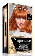 PREFERENCE Matu krāsa, 7.4 Mango Copper