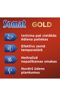 SOMAT Gold tabletes trauku mazgāšanas mašīnai, 34gab.