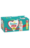 PAMPERS Junior5 Mega Pack biksītes, 12-17kg, 96gab.