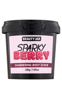 BEAUTY JAR Sparky Berry skrubis ķermenim ar mirdzumiem, 200g