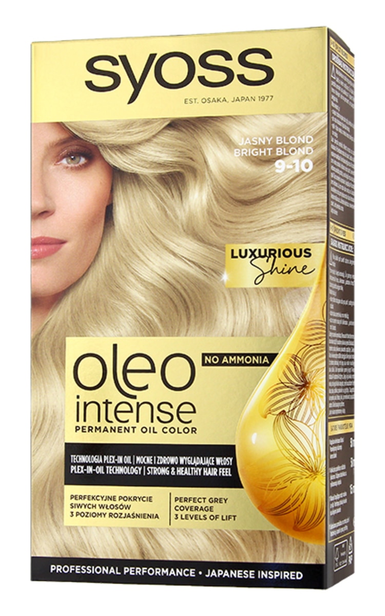 SYOSS OLEO SYOSS Oleo краска для волос, 9-10 Bright Blond 1 шт