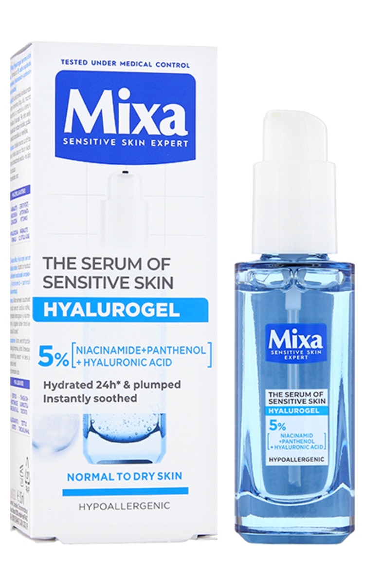 30 мл MIXA  MIXA Hyalurogel сыворотка для чувствительной кожи, 30мл 