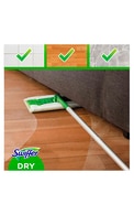 SWIFFER Sausās salvetes grīdu tīrīšanai, uzpilde, 18gab