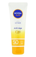 NIVEA SUN UV Face Q10 Anti-Age SPF50 солнцезащитный крем для лица для нормальной и сухой кожи лица, 50мл