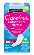 CAREFREE Cotton Feel Normal Aloe ikdienas ieliktnīši, 20gab.