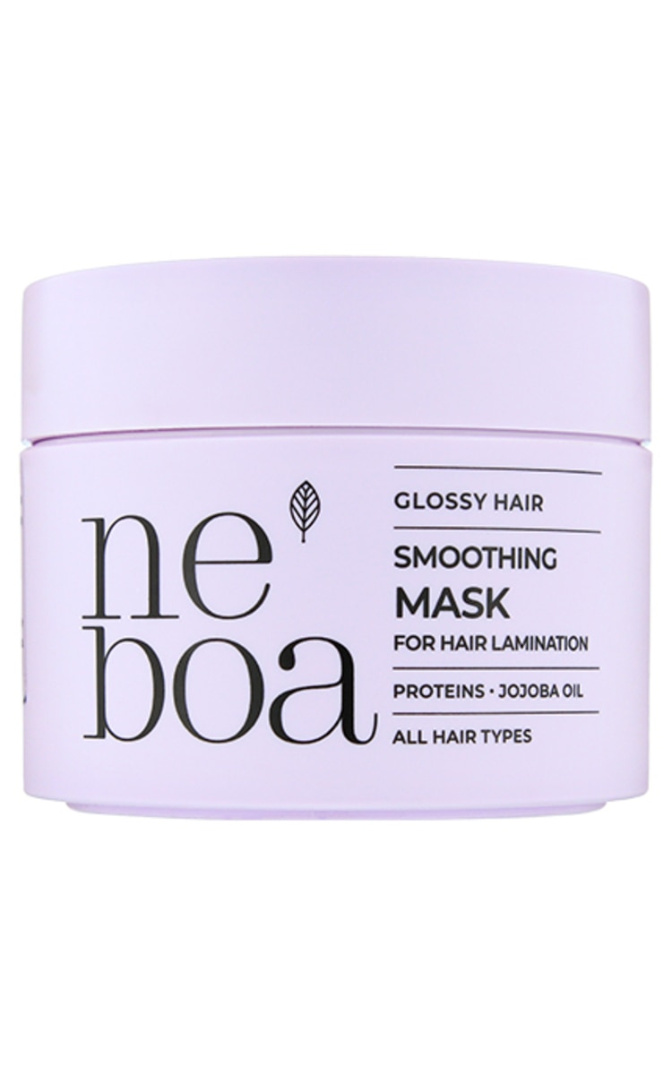 NEBOA NEBOA Glossy Hair разглаживающая маска для волос, 300мл
