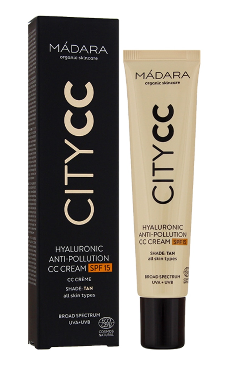 MADARA MADARA CITY CC Hyaluronic Anti-pollution CC cream SPF15, tan, 40ml 40 ml