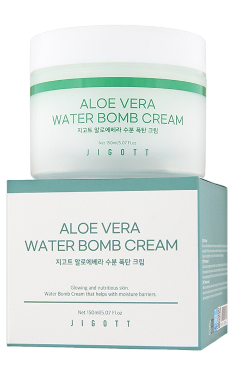 JIGOTT JIGOTT Aloe Vera Water Bomb увлажняющий крем для лица, 150мл