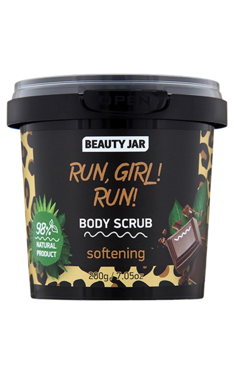 BEAUTY JAR BEAUTY JAR Run, Girl, Run ķermeņa skrubis, 200g