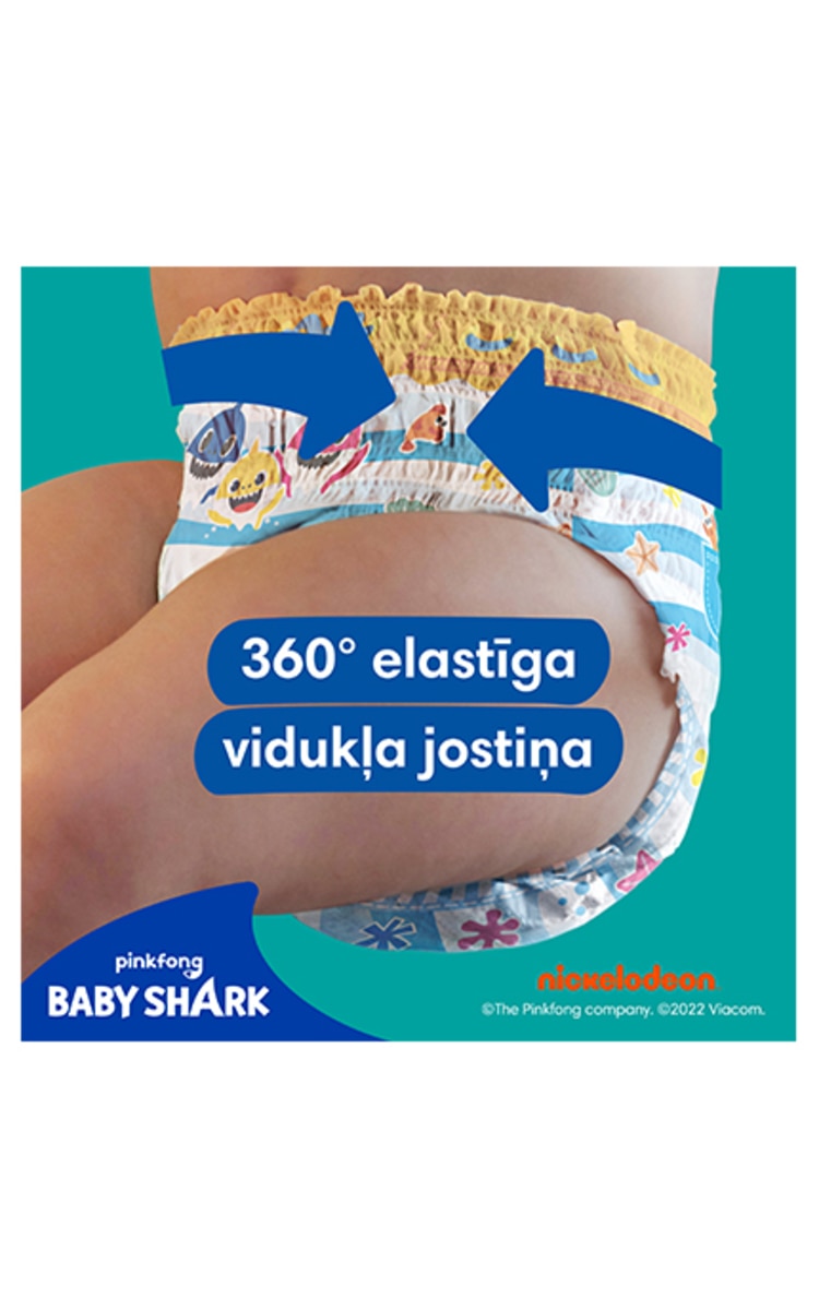 PAMPERS PAMPERS Splashers 3-4 autiņbiksītes peldēšanai, 6-11kg, 12gab. 12 gab.