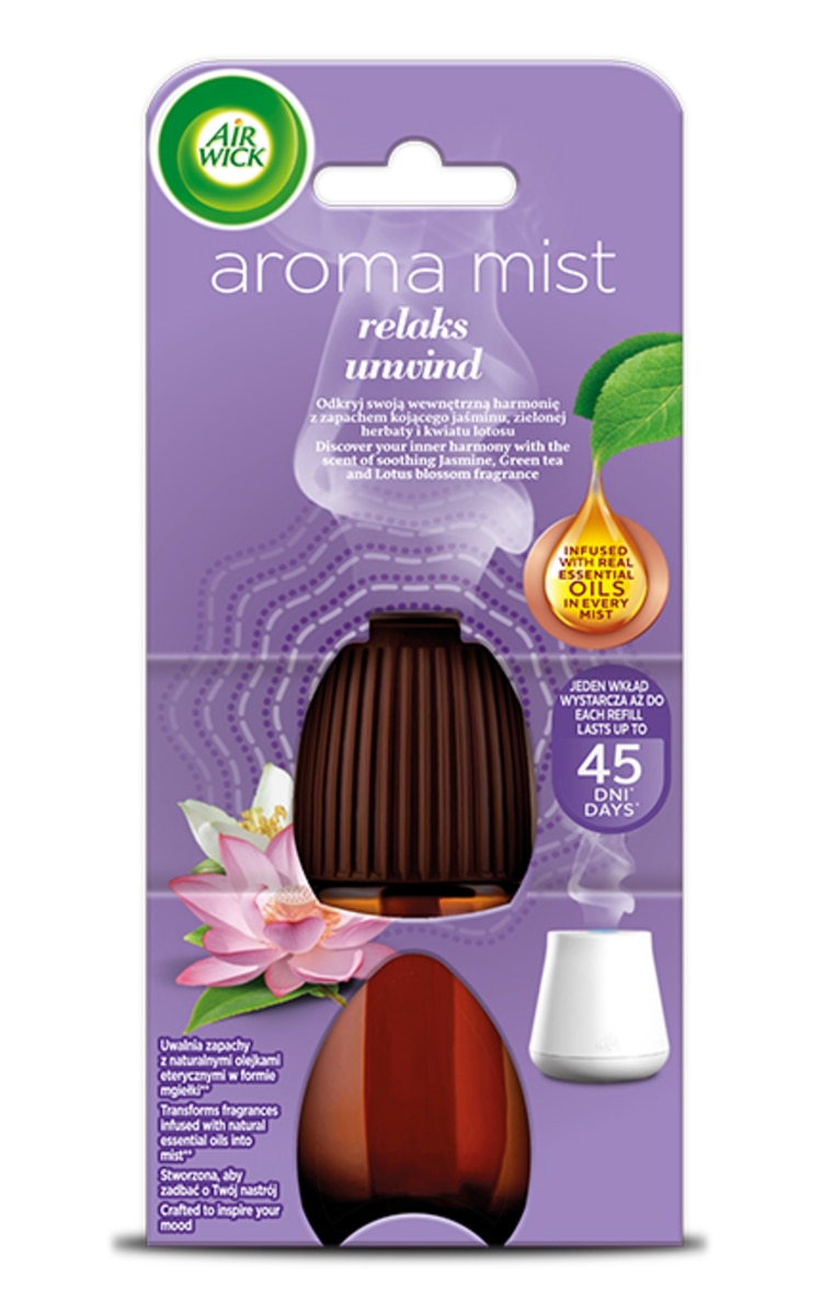 AIR WICK AIR WICK Unwind automātiskā gaisa atsvaidzinātāja rezerve, 20ml 20 ml