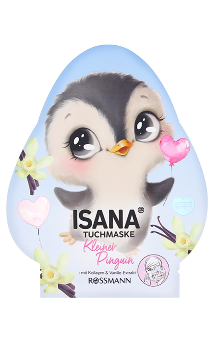 ISANA ISANA Kleiner Pinguin тканевая маска для лица, 1шт.