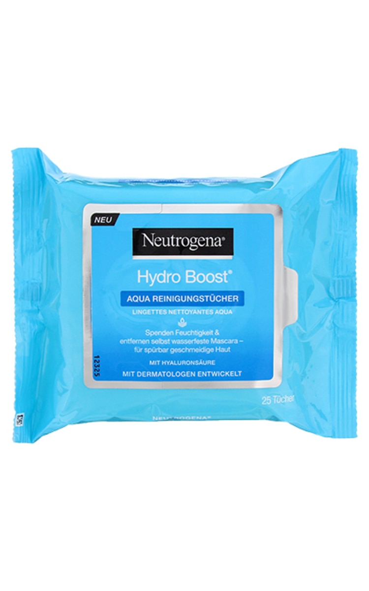 NEUTROGENA NEUTROGENA Hydro Boost mitrinošas salvetes sejai, 25gab. 25 gab.