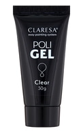 CLARESA Poli Gels nagiem, Clear, 30g