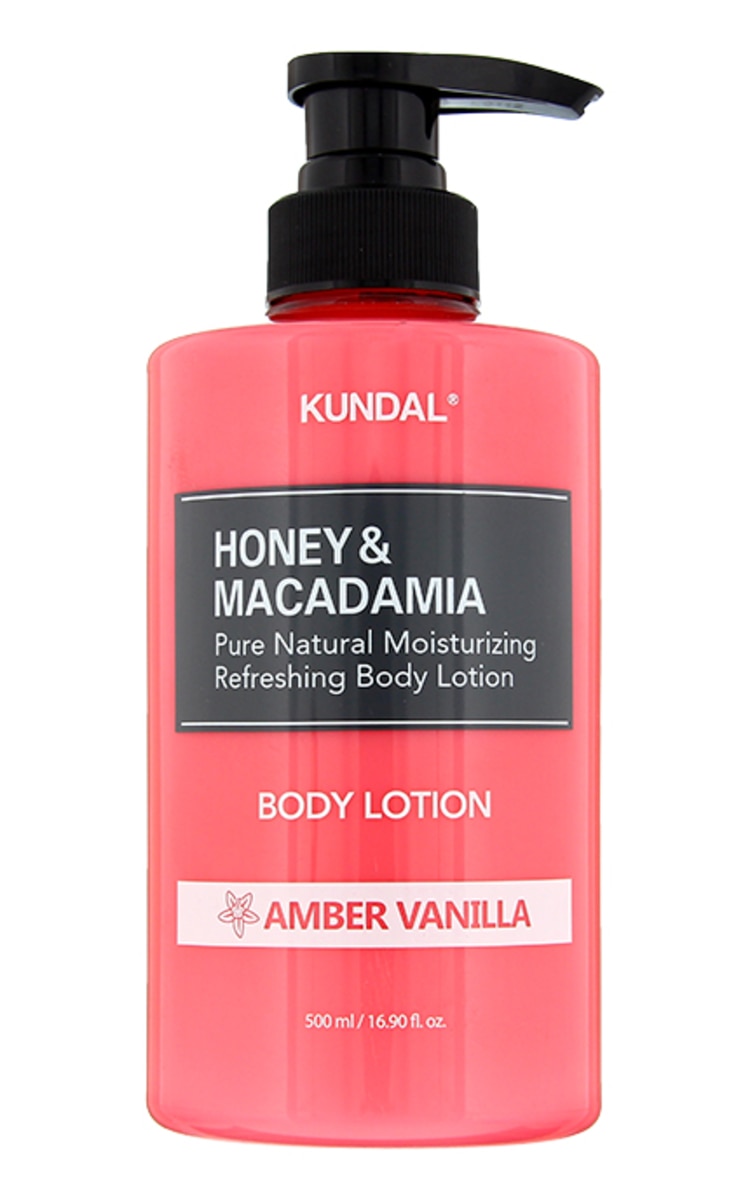 KUNDAL KUNDAL Honey&Macadamia Amber Vanilla ķermeņa losjons, 500ml 500 ml