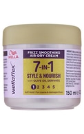  WELLAFLEX undefined WELLAFLEX 7in1 Frizz Smoothing крем для сглаживания пушения с производным оливкового масла, 150мл 