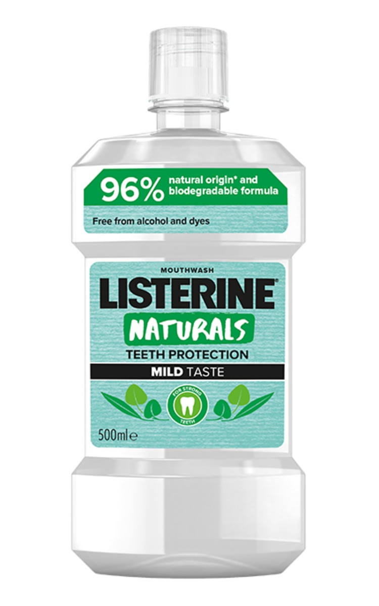 LISTERINE LISTERINE Naturals Teeth Protection средство для полоскания рта, 500мл 500 мл