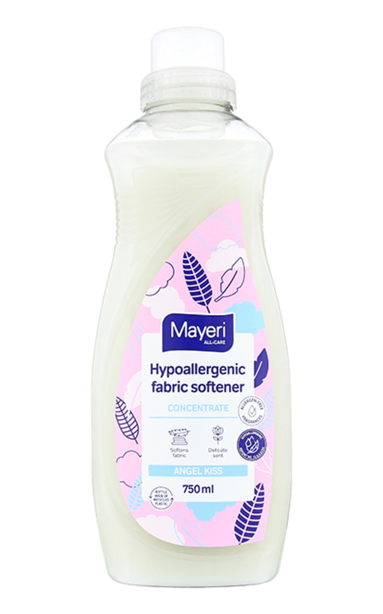 MAYERI MAYERI Angel Kiss hipoalerģisks veļas mīkstinātājs, 750ml 750 ml