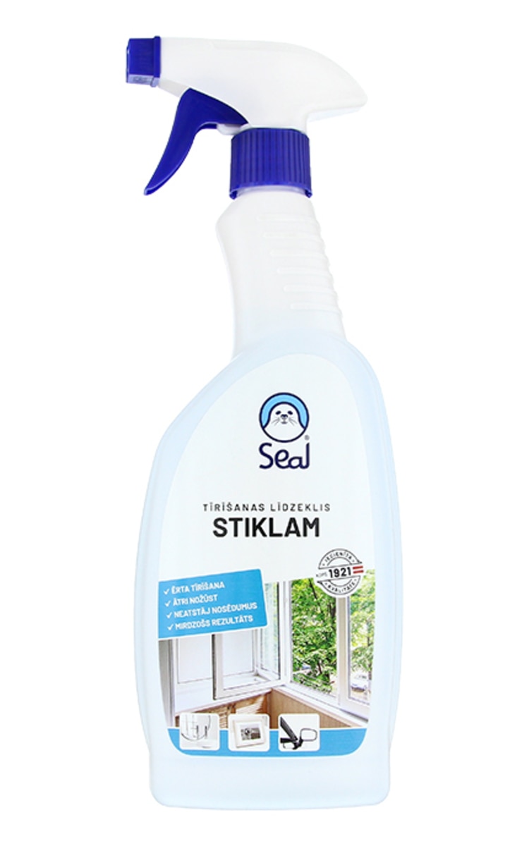 SEAL SEAL Tīrīšanas līdzeklis stiklam, 750ml 750 ml