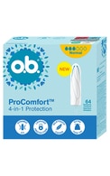  O.B. undefined O.B. ProComfort Normal higiēniskie tamponi, 64gab.  