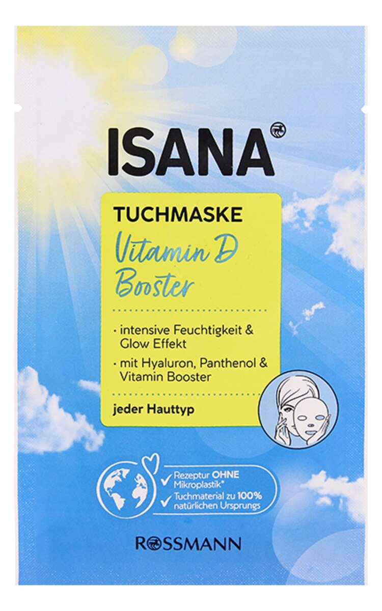 ISANA ISANA Vitamin D Booster маска для лица, 1шт. 1 шт