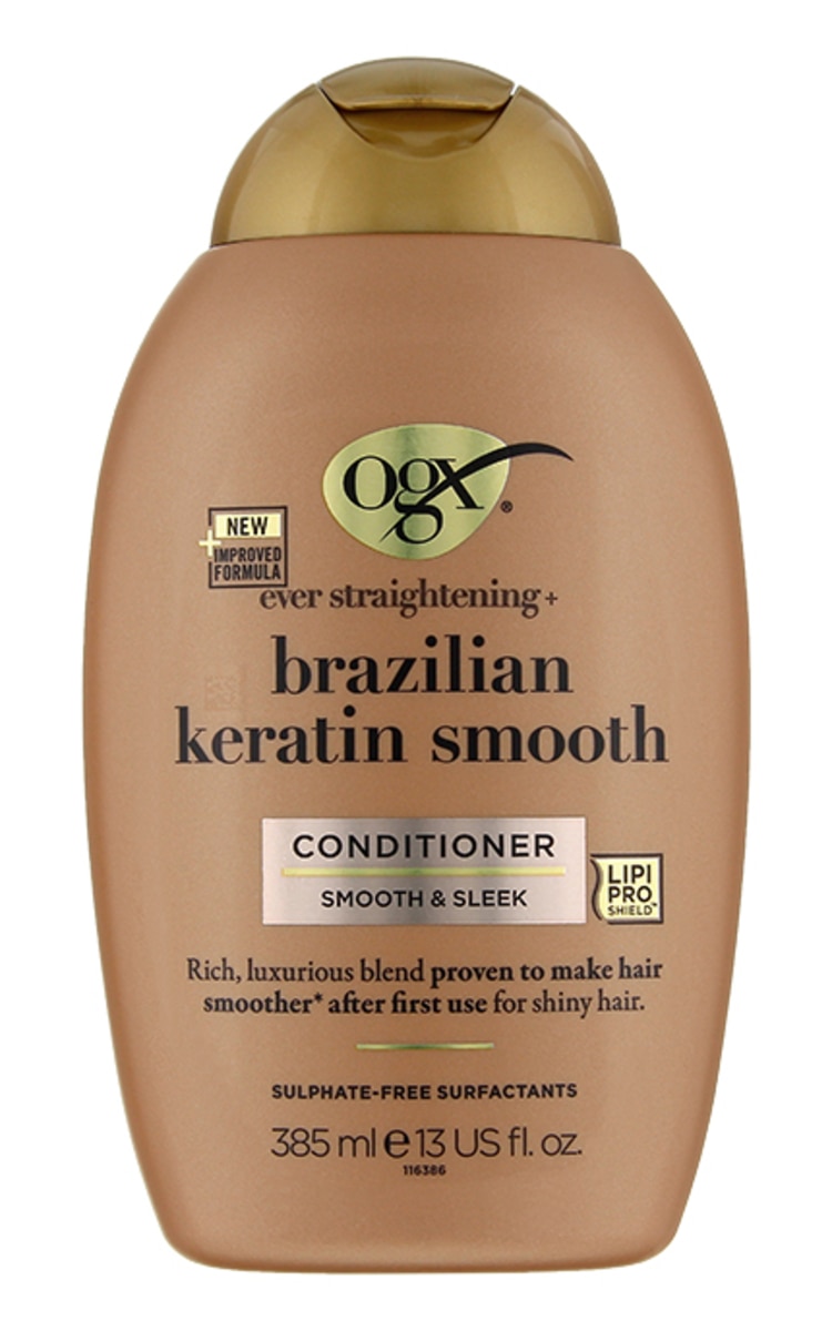 ORGANIX OGX Brazilian Keratin Therapy kondicionieris matiem, 385ml