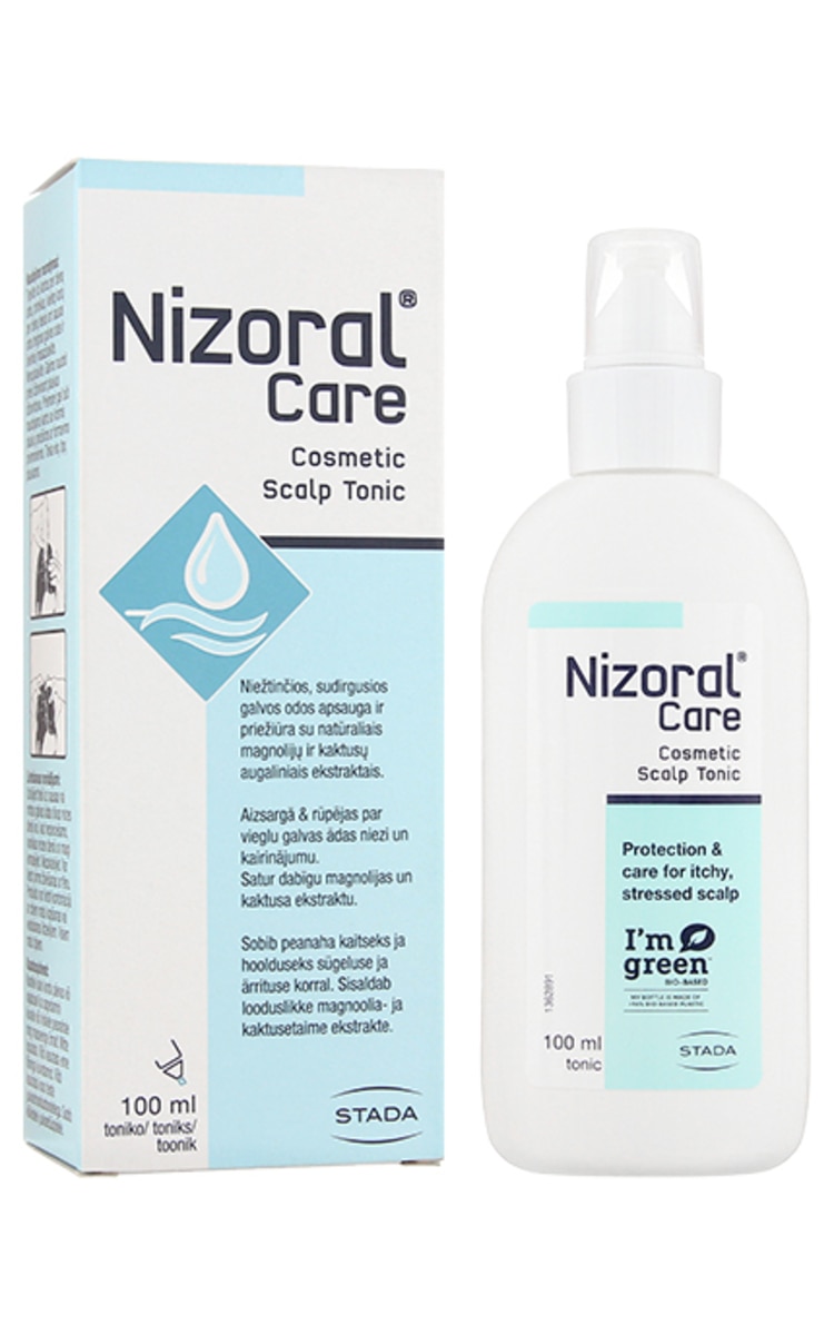 NIZORAL Care тоник для зудящей и чувствительной кожи головы, 100мл