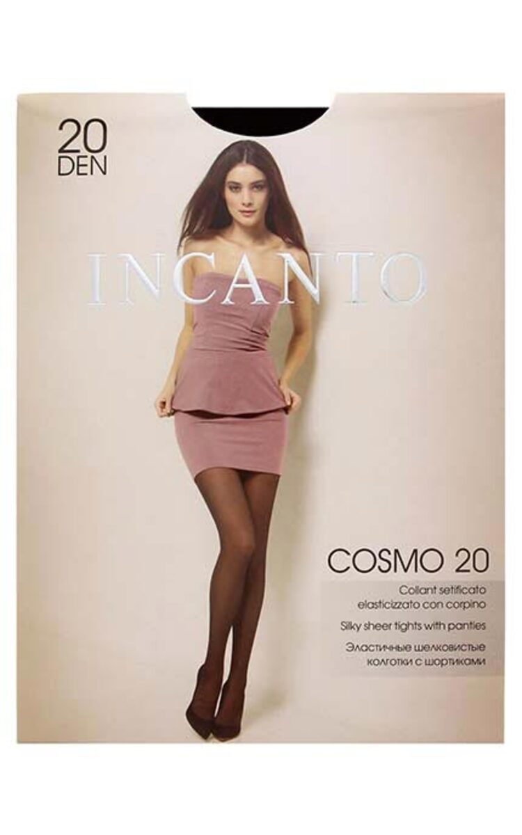 INCANTO INCANTO Cosmo 20den колготки, Nero, размер 2 Black