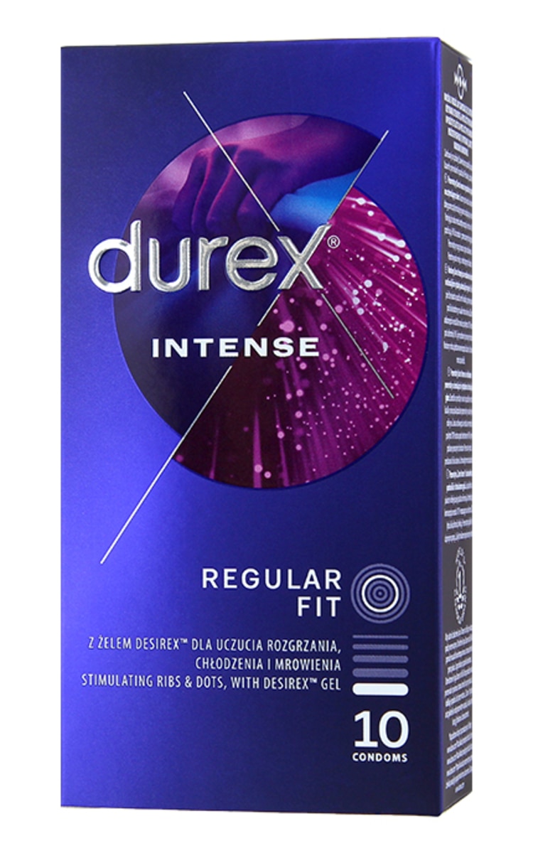 DUREX DUREX Intense stimulējoši prezervatīvi, 10gab. 10 gab.