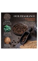 BAYLIS&HARDING Black Pepper & Ginseng Men's The Essentials dāvanu komplekts vīriešiem