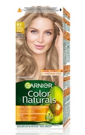  GARNIER COLOR NATURALS undefined GARNIER COLOR NATURALS питательная краска для волос, 8.1 Natural Light Ash Blond  