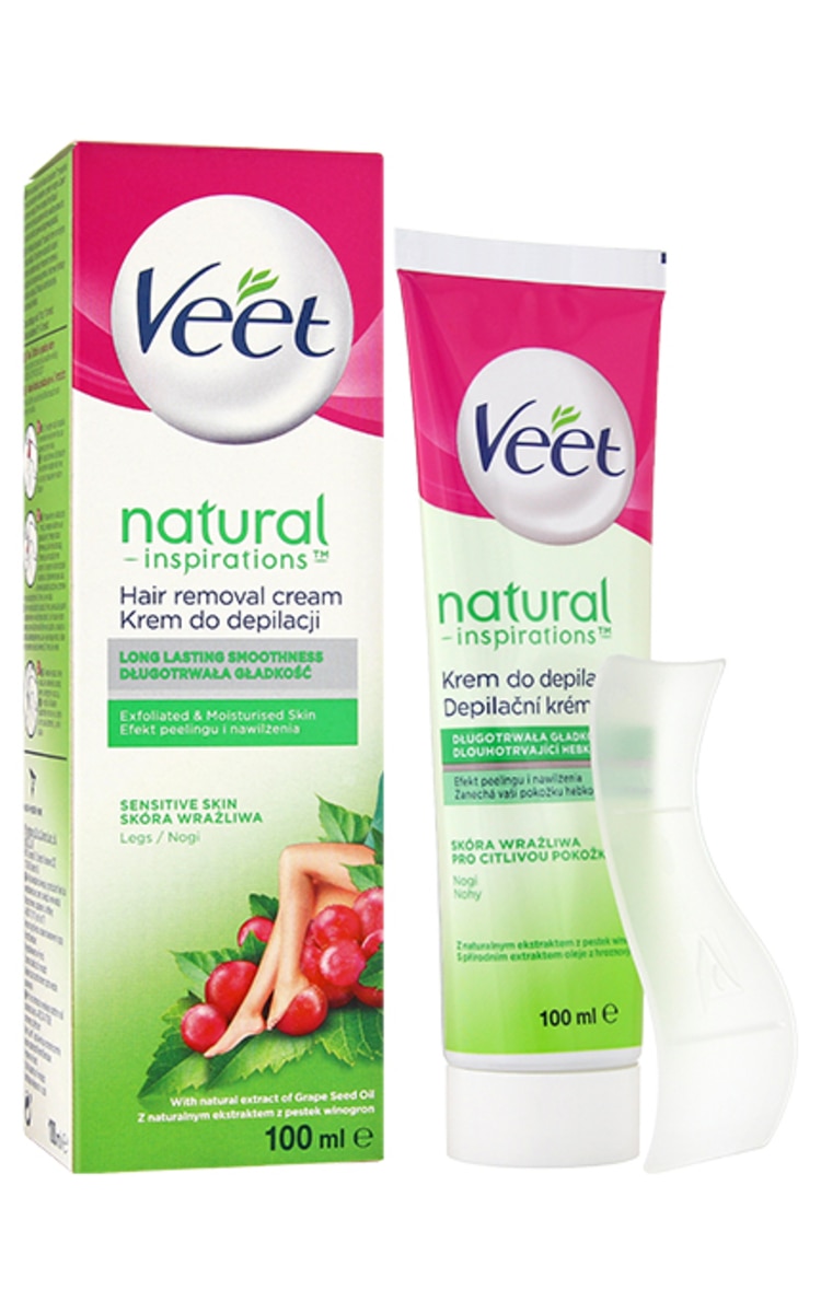 VEET VEET Natural Inspirations Grape Seed depilācijas krēms, 100ml 100 ml