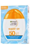  AMBRE SOLAIRE undefined AMBRE SOLAIRE Super UV atsvaidzinošs sejas ūdens fluīds SPF50, 40ml 