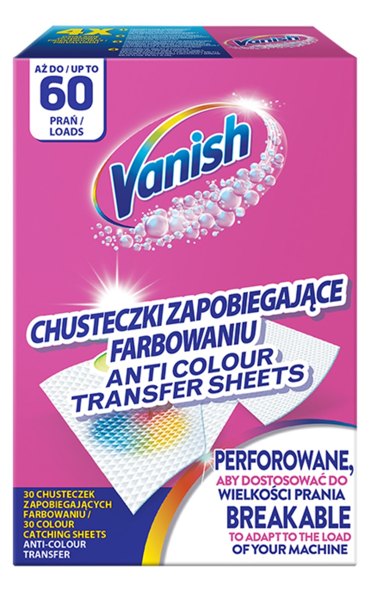 VANISH VANISH Color Catcher салфетки, 30шт.