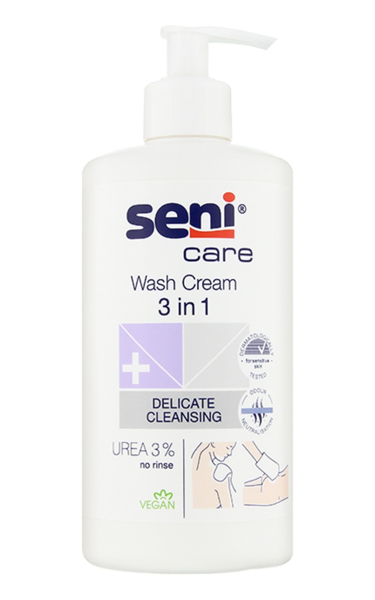 SENI SENI CARE 3in1 моющее средство для тела, не требует смывания водой, 500мл