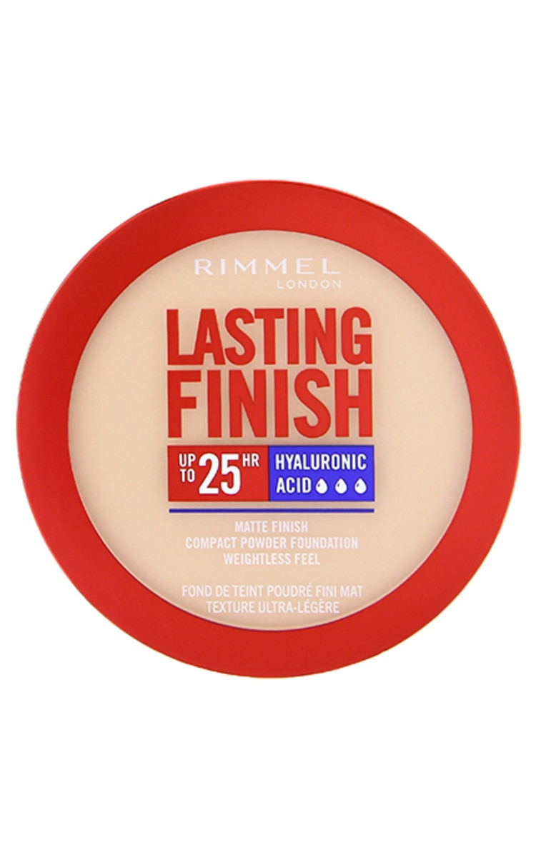 RIMMEL RIMMEL Lasting Finish 25H kompaktpūderi, 002 Pearl, 7g Pearl