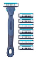 GILLETTE Sensor3 Plus Comfort skuveklis vīriešiem, + 8 kasetnes