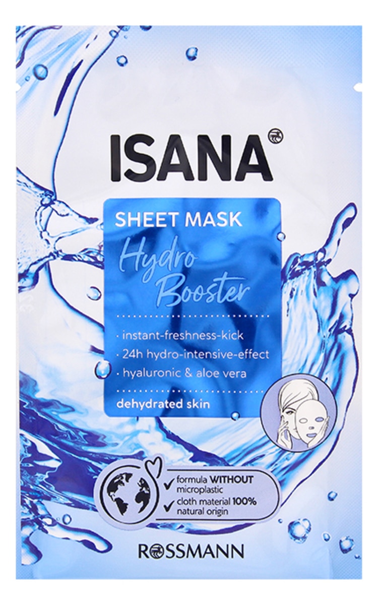 ISANA ISANA Hydro Booster увлажняющая маска для лица, 1шт.