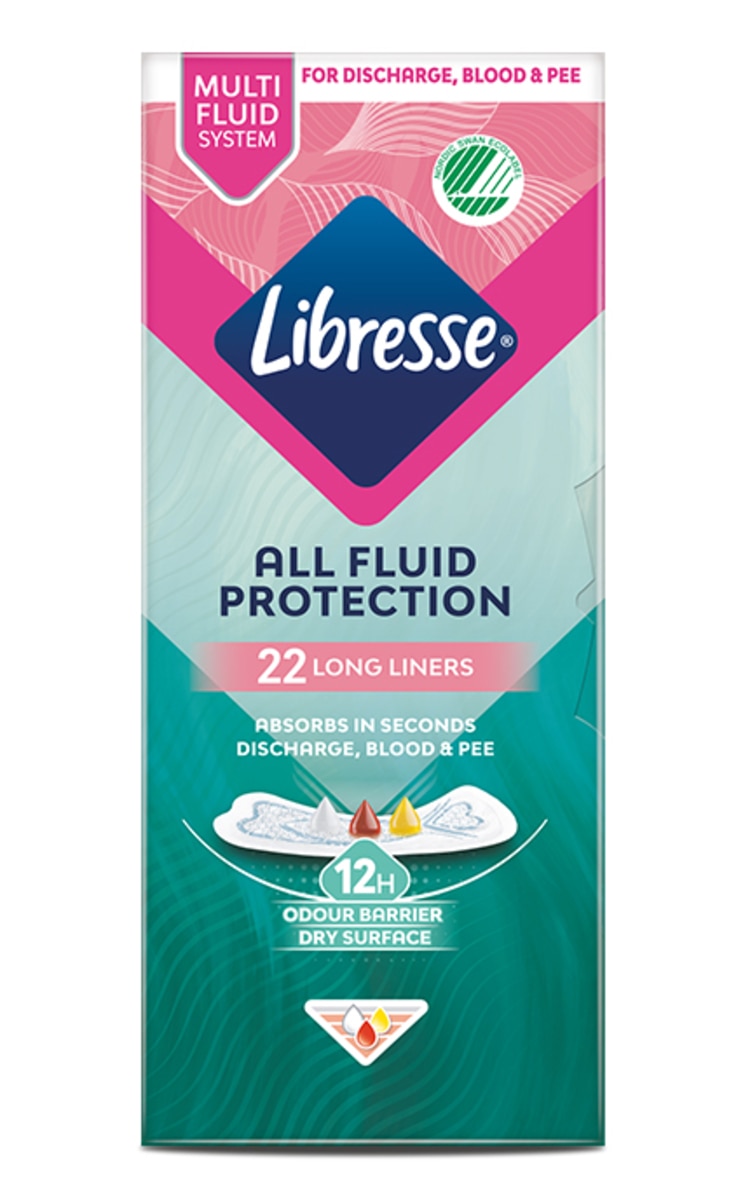 LIBRESSE LIBRESSE Dailies Extra Protection Long ikdienas ieliktnīši, 22gab. 22 gab.