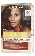 EXCELLENCE Nudes cтойкая краска для волос 5U, Universal Light Brown